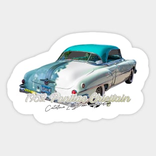 1952 Pontiac Chieftain Catalina 2 Door Hardtop Sticker